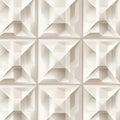 3D Geometric Wall Paneling Royalty Free Stock Photo