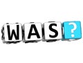 3D German Question Button Click Here Block Text