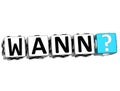 3D German Question Button Click Here Block Text