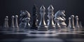 3D Glossy Chess Pawn AI Generated Royalty Free Stock Photo