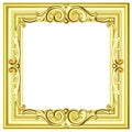 Vintage gold framework