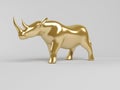 3d golden animal