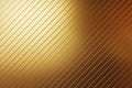 3D golden yellow metallic, concrete and pattern, symmetrical and geometric abstract lines on textured Background. Royalty Free Stock Photo