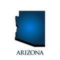 3D Graphic Map Of Arizona State