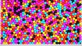 3d graphics. Random plastic multi-colored balls. Lots of little colored balls. Balls, spheres, bubbles.