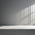 3d gray stage background product display podium scene