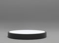 3d gray stage background product display podium scene. grey background 3d render 3d Stage showcase on display ,