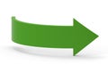 3d green arrow