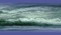 3d green blue white stormy clouds graphic