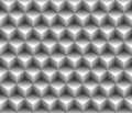 3d grey cubical contour abstract geometrical seamless pattern background