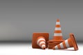 3d group traffic cone