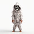 3d Halloween Costume: Twisted Metalcore Baby In White