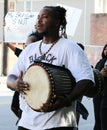 D'Hba, Charleston, SC Black Lives Matter Chapter Royalty Free Stock Photo