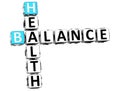 3D Health Balance Crossword