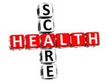 3D Health Scare Crossword