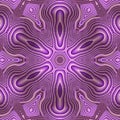 3d hexagonal color gradient geometric fractal patter