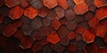 3D Hexagonal Texture Background Design , Abstract 3D Hexagon Pattern Rendering , Geometric Hexagonal 3D Texture Background Royalty Free Stock Photo