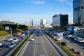 D100 Highway Turkey Istanbul Maltepe Esenkent, traffic is not intensive