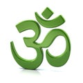 3d Hinduism symbol Royalty Free Stock Photo