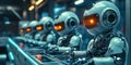 3D hyperautomation visuals connecting robotic automation with digital transformation and agile execution strategies