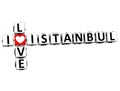 3D I Love Istanbul Crossword