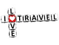 3D I Love Travel Crossword