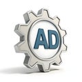 Ads setting 3D icon