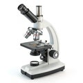Microscope 3D Icon Royalty Free Stock Photo