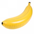 3D icon, Minimalistic An inflatable Banana Royalty Free Stock Photo