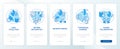 Walkthrough cognitive computing work with blue icons