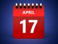 3d 17 april calendar