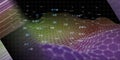 3D illustration artificial  inteligence technology background.  Algorithms deep learning.  Data science learning. Artificial Royalty Free Stock Photo