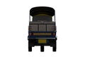 3d illustration. Front view . Thailand three wheel native taxi, Thailand Tuk Tuk,Asia, Bangkok, Concept THAILAND TRAVEL . Royalty Free Stock Photo