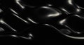 3d illustration Background of black waves, streaks of light and shiny surfaces, glistening, abstract shapes. For an elegant
