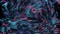 3D illustration With Blue Pink Abstract Nebula, Dark Background Royalty Free Stock Photo