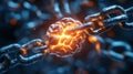 3D Illustration Brain Exercises, Cognitive Flexibility, Neuron Firing, Reshaping Neural Pathways, Enhanced Neuroplasticity,