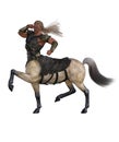 3D Illustration of Centaur with Armor