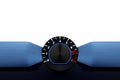 3D illustration close up car  tachometer Royalty Free Stock Photo