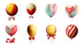 3D Illustration Of Colorful Balloons Icon Royalty Free Stock Photo
