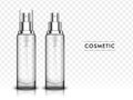 3D illustration cosmetic template