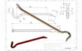 3D illustration of crowbar