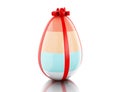 3d Decorated Easter egg Royalty Free Stock Photo