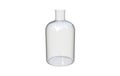 3d illustration of decorative glass bottle isolated on a white background