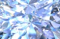 3D illustration diamond texture zoom Royalty Free Stock Photo