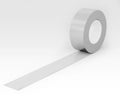 3D Illustration. Duct tape mockup isolated on white background Royalty Free Stock Photo