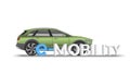 3d Illustration of e mobility and connected car concept Royalty Free Stock Photo
