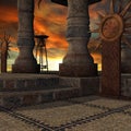 Fantasy ancient background