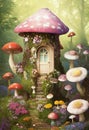 Magical mushroom house