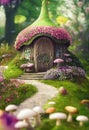 Magical mushroom house