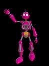 3D Illustration of Fun Colorful Robot